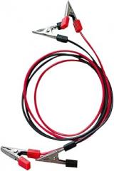 Garneck Dual Ended Alligator Clip Test Lead Cable for Physics Experiments 2pcs Heavy Duty Connection Wire Insulated Clips for Classroom Use and Electronic Testing