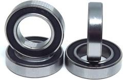 2Pcs 6803 2RS Bearing 17x26x5mm Ball Bearing 6803 61803 2RS RS 17 * 26 * 5mm Bearing Bicycle Bottom Brackets Hubs Bearing(6801-2RS 12x21x5mm)