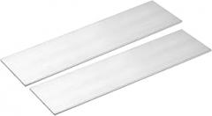 Tool Parts and Accessories Square Aluminum Flat Bar 2pcs 1/8