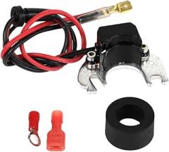 Distributor Electronic Ignition Conversion Kit 4-Cylinder Compatible for Toyota Hiace 1977 1980 1981 1982 1983 1984 1985-1989