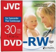 JVC 8CM Rewritable Mini DVD-RW for Camcorders