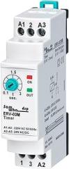 - ERV-XX Off Delay Time Relay Electronic Adjustable(220VAC 24DC,ERV-60M 0.1-60sec.)
