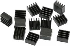 50pcs/5pcs 8.8 * 8.8 * 5mm Heatsink Radiator Cooling Aluminum 8.8x8.8x5 Heat Sink for Led Electronic Dissipation Cooler New 2025 Arrival High Reliable Component, Precision, Stable Performance