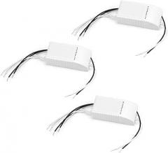 Othmro 3Pcs Fluorescent Ballast Plastic Fluorescent Electronic Ballast 20-40W Electronic Ballast 150-220V Fluorescent Lamp Ballasts Replacements for Lamp Ballast White