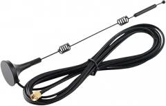 2.4G 5.8G Angten Dual-Band Suction Cup Angten 12dBi High Gain 22CM RG174 Cable Wirreless Angten New 2026 High for Reliable Electronic Component, Precision, Stable Performance