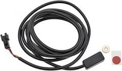 Electric Bike Brake Cut Off Sensor Switch Cable Hydraulic Mechanical Compatible with Disc V Brake Handle Motor Controller for Protection Adjustable Sensitivity 1.7M Cable Length