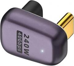 for U ShapedMulti-Standard USB C Adapters U-Shape Straight Adapter Type Female to Male 40Gbps Fast Data New 2025 High Reliable Electronic Component, Precision, Stable Performance