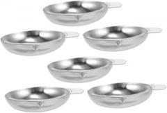 HANABASS Electronic Scale Tray 6pc Stainless Steel Weighing Pan for Jewelry Powder Food Scales