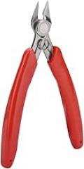 107F1 Mini Electronic Diagonal Pliers Cable Side Cutting Nippers Wire Cutter Hand Tool with High Carbon Steel Blade for Various Cables (Large)