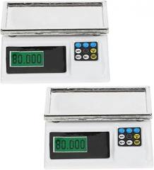 2pcs Mini Electronic Scale for Kitchen and Dollhouse Portable Digital Weighing Tool for Food and Baking Compact Design for Miniature Dollhouse Decor and Accessories