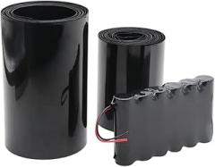 Black | 6.4Mm | PVC Heat Shrink Tube 18650 Bettery Pack Width 29.5Mm~300Mm Insulated Protection Film Wrap Lithium Case Cable Sleeve Black New 2026 High for Reliable Electronic Component