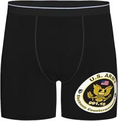 SCEVOLMAR US Army MOS 991 Electronic Counter Measures Men's Underwear Men's Briefs