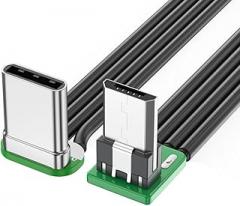 USB C to USB Cable Male to Male Cable Support Charging Sync Data Transfer Cord 480mbps for Electronic Devices