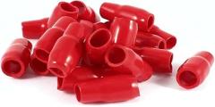 NEW LON0167 20 Pcs Red Soft PVC Wire V-14 16mm2 Crimp Terminal End Insulated Sleeves Caps Cover(20 Stücke Rot Weich-PVC-Draht V-14 16mm2 Crimpanschluss Ende Isolierte Ärmel Kappen Abdeckung