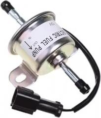 For Excavator Parts Car 12V 24V Fuel Feed Pump Electronic Fuel Pump Low Pressure 129612-52100 4TNV98 3TNV88 Takeuchi TB230(Black)