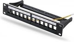 Network 10-inch 12-Port 1U Empty Patch Panel