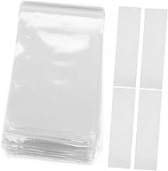 100pcs Pvc Heat Shrink Wrap Bags Transparent Protector Covers for Remote Controls Electronics Quick Shrinkage for Crafts