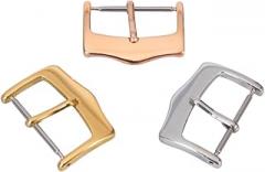 3pcs Watch Clasp Wristwatch Clasps for Leather Silicone Electronic Wrist Band