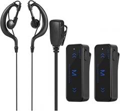 2PCS 400-470MHz Mini Walkie Talkie 2-Way Raydi0 Transceiver & Earpiece Headset USpB Powered New 2026 High for Reliable Electronic Component, Precision, Stable Performance