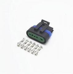 10 Sets 6 Pin Automotive Waterproof Connector Female Electronic Pedal Plug Connectors 12066317 12162261(10 sets)