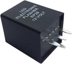 CHILDWEET Car Pin Led Relay for Turn Signal Fix Electronic Relay Resolve Led Bulb Warning Strobe Issues Installation Compatible