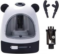 KouRy Electric Pencil Sharpeners,Battery Operated, Heavy Duty Electronic Automatic Pencil Sharpener for Studentskids dults (Color : Black)