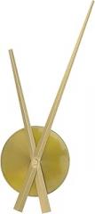 Gold Wall Decor Metal Pointer Clock DIY Clock Kit Hands Motor Minimalist Design