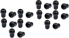 DOITOOL 20pieces Silicone Stethoscope Earplug Replacement Earbuds for Earphones Soft Comfortable Design for Hospitals and Clinics Enhanced Sound Conduction