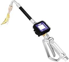 Digital Oil Transfer Pump, Electronic Fluid Dispensing Gun with Auto Shut-off & LCD, Quantitative Oil Gun with Gauge for Gasoline Diesel Engine Oil, Accurate Metering