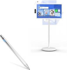 BoxWave Stylus Pen Compatible with ApoloSign Smart Screen (24 in) - AccuPoint Active Stylus, Electronic Stylus with Ultra Fine Tip - Metallic Silver