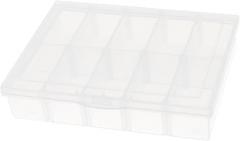 Plastic Detachable Tool Organizers 10 Pcs Electronic Components Storage Tool Boxes Box Case