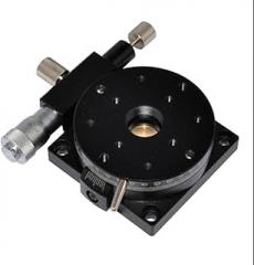 Rotational 60mm Left Adjustable Precision Manual Stage Cross-Roller Bearing