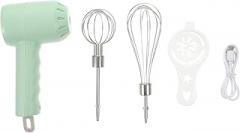 GLEAVI Handheld Electric Egg Cream Whisk with Ergonomic Grip Multi-functional Baking Mixer for Cream Eggs and Desserts Kitchen Tool for Comfortable Anti-skid Mixing