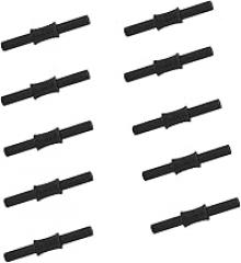 FILFEEL Banana Coupler Female to Female Insulated Plug Extension Adapter for Electronic Instruments and Industrial Equipment (Black)