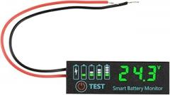 DC 7 55V-Thitium Battreriy Level Indicator VoltTrackier Metier LED Display Battreriy Tester Charging Indicator Battreriy Monltor New 2026 High for Reliable Electronic Component
