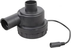 12V 75mm Detachable Cooling Blower Fan 5500 RPM for Electronics Rack Thermal Management with 5.5x2.1mm High Speed Fan for Heat Management