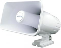 Speco 4 x 6 Weatherproof PA Speaker Horn - White Marine , Boating Equipment