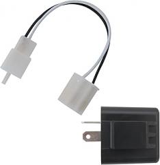 Adjustable 2-Pin Electronic LED Flasher Relay for LED Tail Lamps of Turn Signal/Hazard Warn Lights