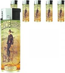 Refillable Electronic Lighter Set of 5 Pieces D-150 Howe Bicycles Tricycles Howe Machine