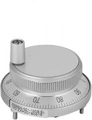 6 Terminal Electronic Hand Wheel Manual Pulse Knob Encoder for CNC System (White)