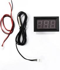 TUXING Digital Refrigerator Thermometer LCD Display Thermostat Freezer Electronic Temperature Hygrometer with Probe for Pcp Air Compressor Vehicle Fish Tank Aquarium Incubators No Battery