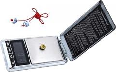 High Precision Mini Electronic Jewelry Scale Capacity Portable Digital Gram Scale with LED Display Tare Function Without Battery Random Style