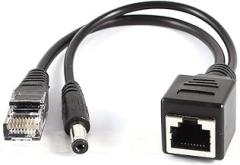 Power Over Ethernet Passive RJ45 POE Injector Splitter Cable Kit