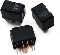 RAEGAN [Vehicle Parts] Single Electronic Window Switch for Audi A6 C4 V8 for Quattro 80 B3 B4 90 100 (3PCS) [Replacement]