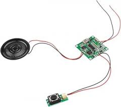 Type 4 | Sound Recorder Module Voice Mp3 Wav Music Player with Loudspeaker Button Control 8M Capacity DIY Music Box for Greeting Card New 2026 High for Reliable Electronic Component