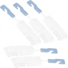 5pcs Hearing Aid Cleaning Tube Brush for Adults Earwax Removal Tool Hearing Aid Cleaning Kit Portable Bristle Brush