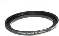 Adapter ring F62-M55mm: for 55mm filter size camera