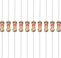 YOKIVE 100 PCS Carbon Film Resistors, 1/4W 12K Ohm 5% Tolerances Resistor, Good for DIY Electronic Projects (4 Color Band, 1.77x0.09-Inch)