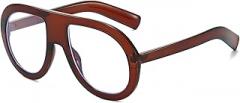 YAMEIZE Oversized Blue Light Blocking Glasses for Men Women Retro 70s Pilot Big Frame Blue Light Blocking Computer Glasses