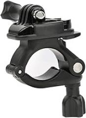 GLOGLOW Portable Electronic Device Mount 360 Degrees Rotational Bike Handlebar Mount Compatible with Osmo Action, Plastic, Black, Quick Install for Mountain Biking and Cycling Sports